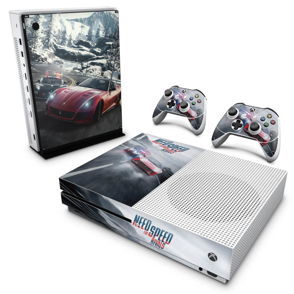 Skin Anti-rage Xbox One Slim - Need for Speed Rivals