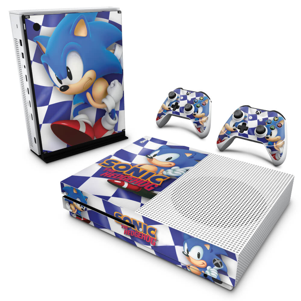 Skin Anti-rage Xbox One Slim - Sonic The Hedgehog