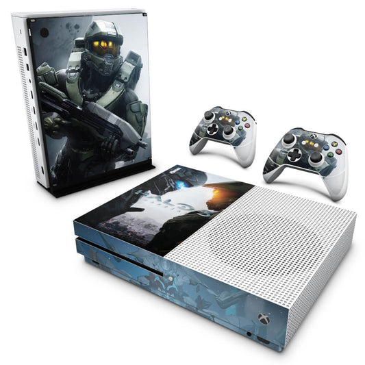 Skin Anti-rage Xbox One Slim - Halo 5: Guardians #B