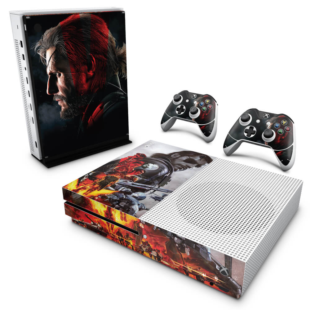 Skin Anti-rage Xbox One Slim - Metal Gear Solid 5: The Phantom Pain