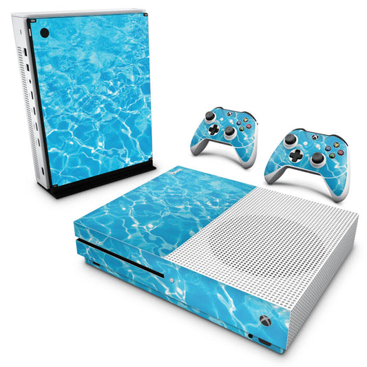 Skin Anti-rage Xbox One Slim - Aquático Água