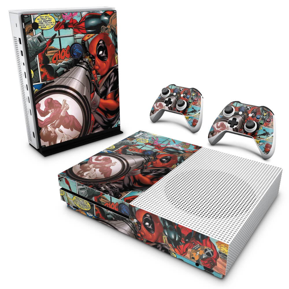 Skin Anti-rage Xbox One Slim - Deadpool