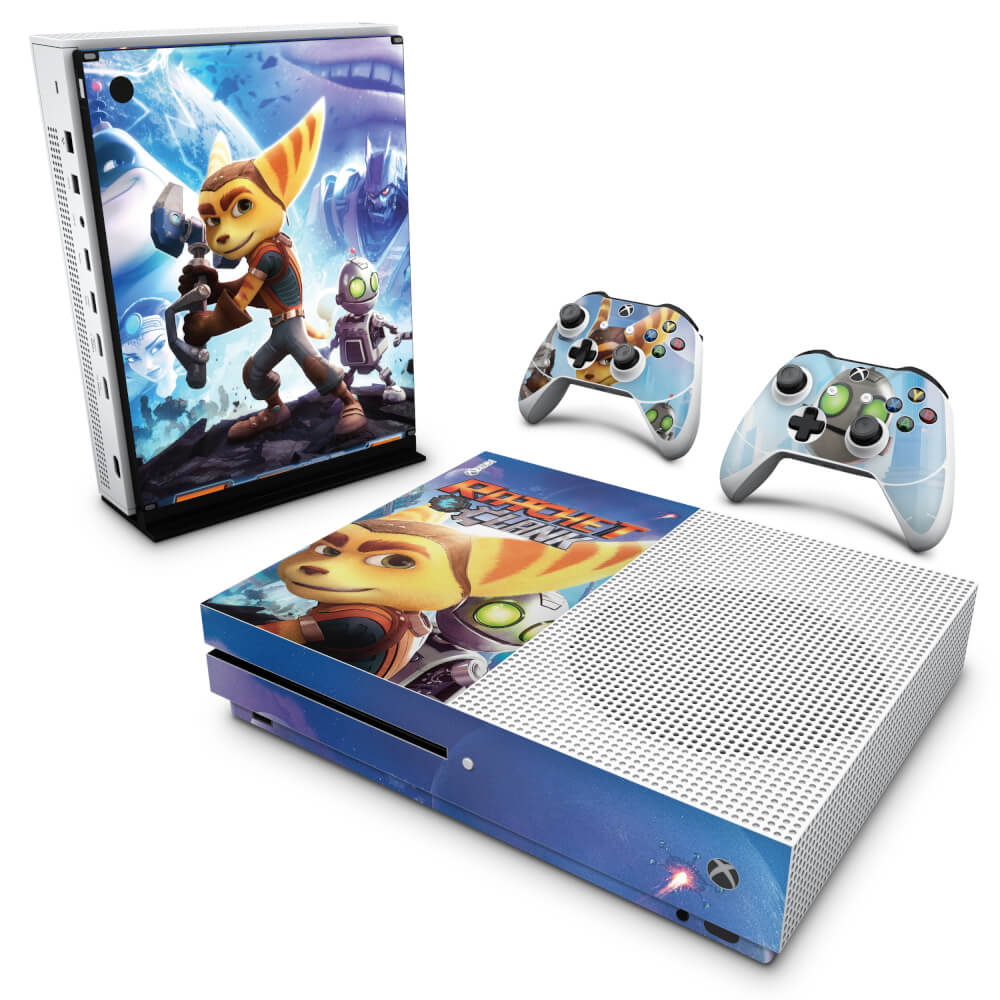 Skin Anti-rage Xbox One Slim - Ratchet and Clank