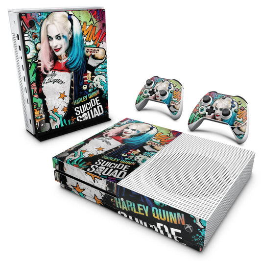 Skin Anti-rage Xbox One Slim - Esquadrão Suicida #A