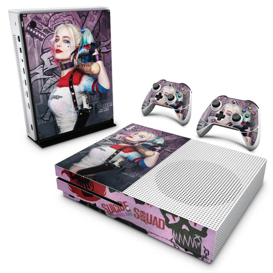 Skin Anti-rage Xbox One Slim - Esquadrão Suicida #C