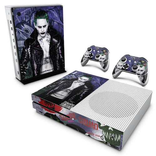 Skin Anti-rage Xbox One Slim - Esquadrão Suicida #D