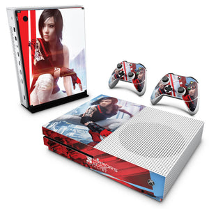 Skin Anti-rage Xbox One Slim - Mirror's Edge Catalyst