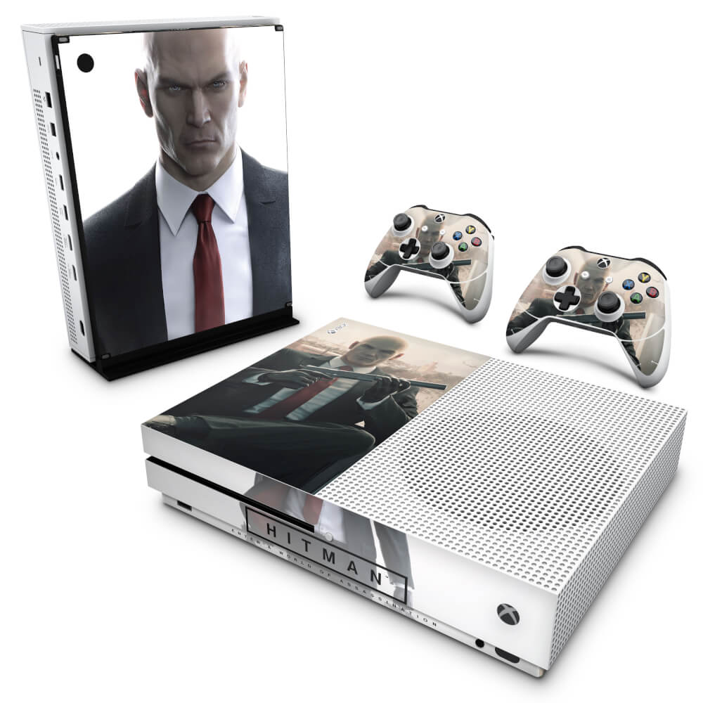 Skin Anti-rage Xbox One Slim - Hitman 2016