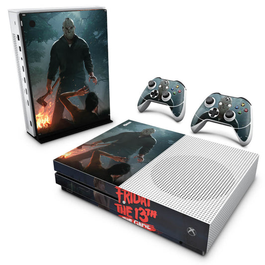 Xbox One Slim Skin Anti-Rage - Friday the 13th The game - Sexta-Feira 13