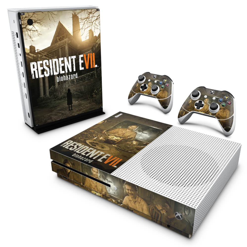 Skin Anti-rage Xbox One Slim - Resident Evil 7: Biohazard