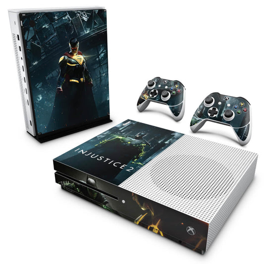 Xbox One Slim Skin Anti-Rage - Injustice 2