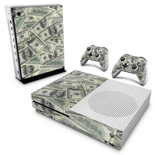 Xbox One Slim Skin Anti-Rage - Dollar Money Dinheiro