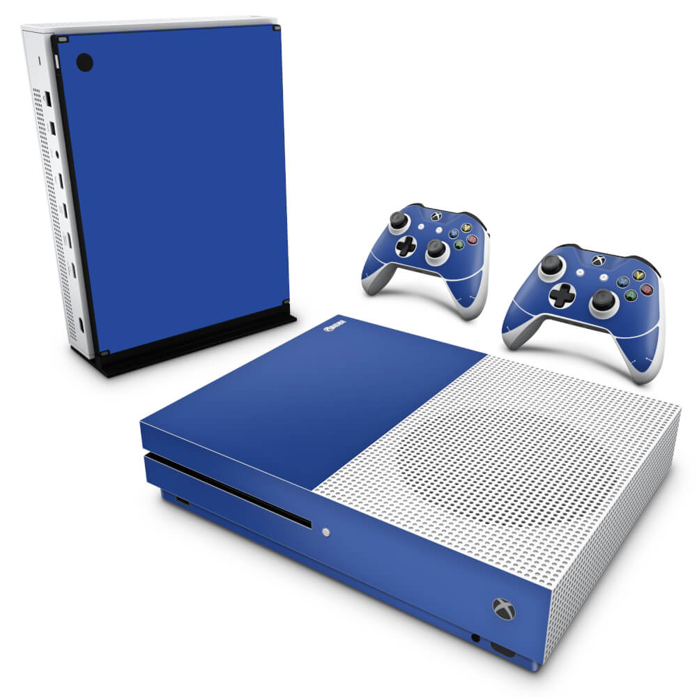 Skin Anti-rage Xbox One Slim - Azul Escuro