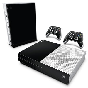 Skin Anti-rage Xbox One Slim - Preto Black Piano