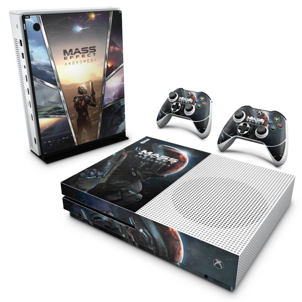 Skin Anti-rage Xbox One Slim - Mass Effect: Andromeda