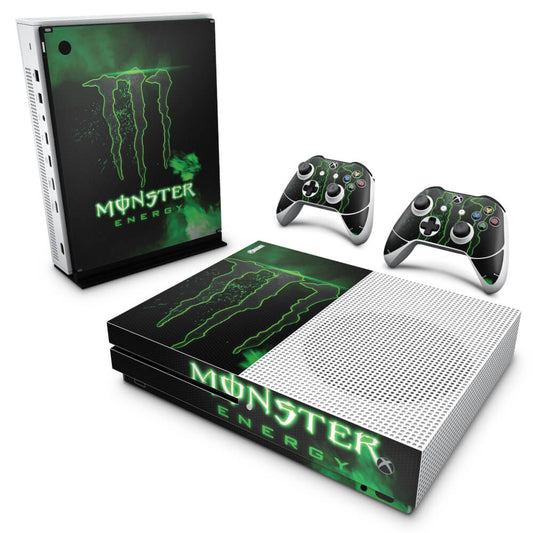 Xbox One Slim Skin Anti-Rage - Monster Energy Drink