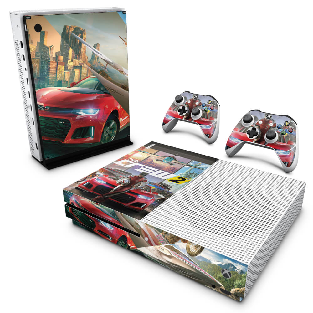 Skin Anti-rage Xbox One Slim - The Crew 2