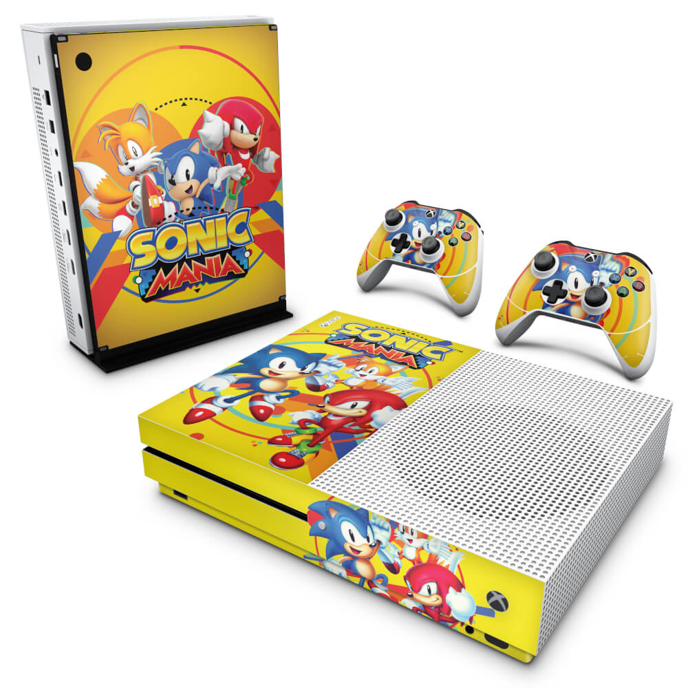Skin Anti-rage Xbox One Slim - Sonic Mania