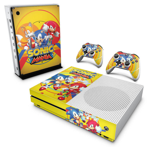 Skin Anti-rage Xbox One Slim - Sonic Mania