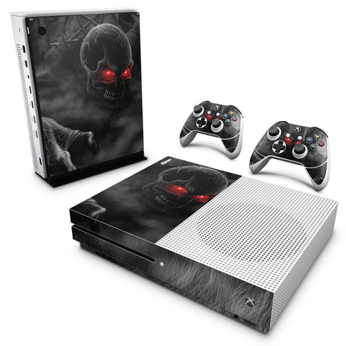 Skin Anti-rage Xbox One Slim - Caveira Skull