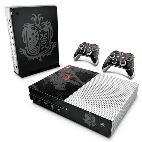 Skin Anti-rage Xbox One Slim - Monster Hunter Edition