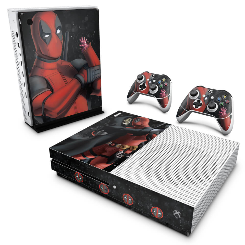 Skin Anti-rage Xbox One Slim - Deadpool 2
