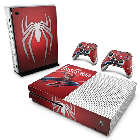 Xbox One Slim Skin Anti-Rage - Homem Aranha Spider-man
