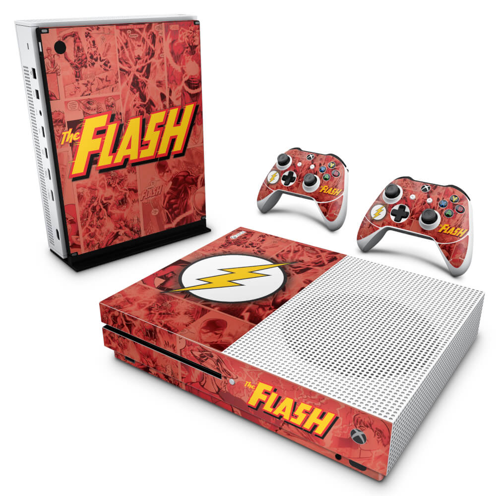 Skin Anti-rage Xbox One Slim - The Flash Comics