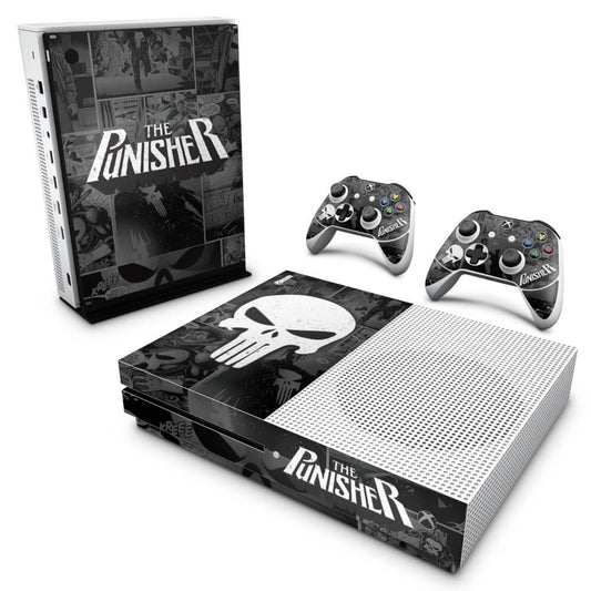Xbox One Slim Skin Anti-Rage - The Punisher Justiceiro Comics