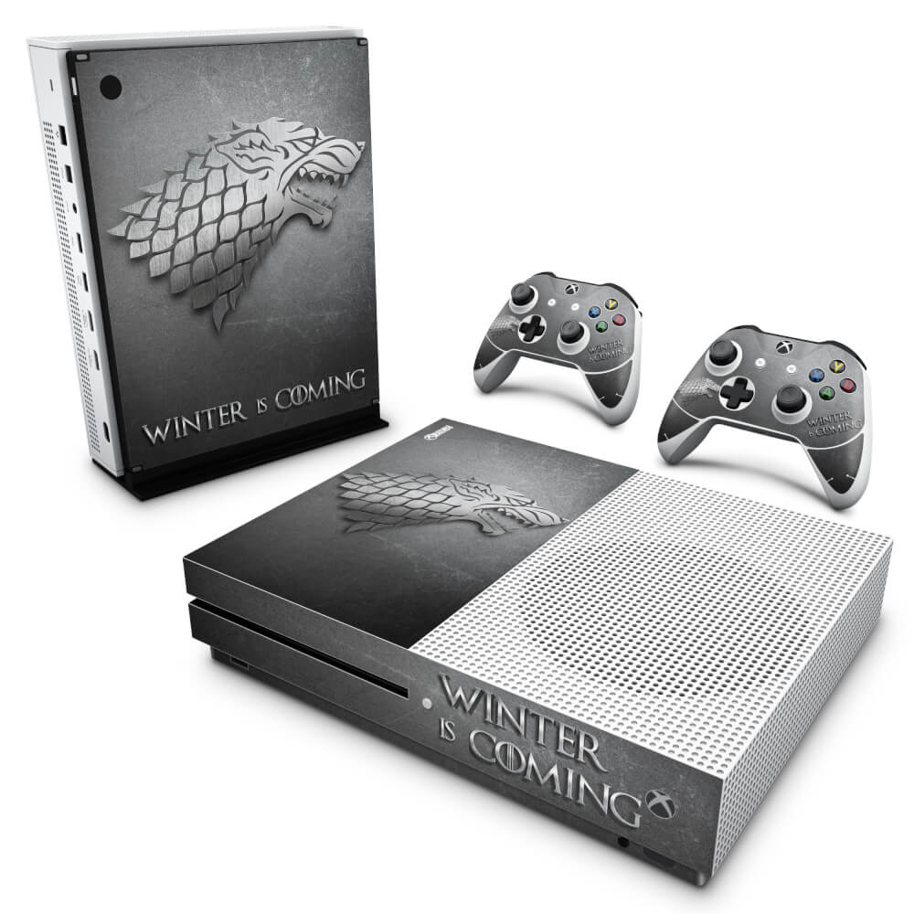 Xbox One Slim Skin Anti-Rage - Game Of Thrones Stark