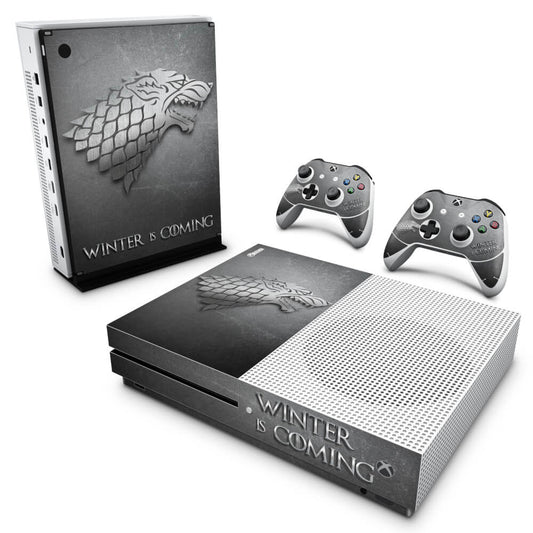 Xbox One Slim Skin Anti-Rage - Game Of Thrones Stark