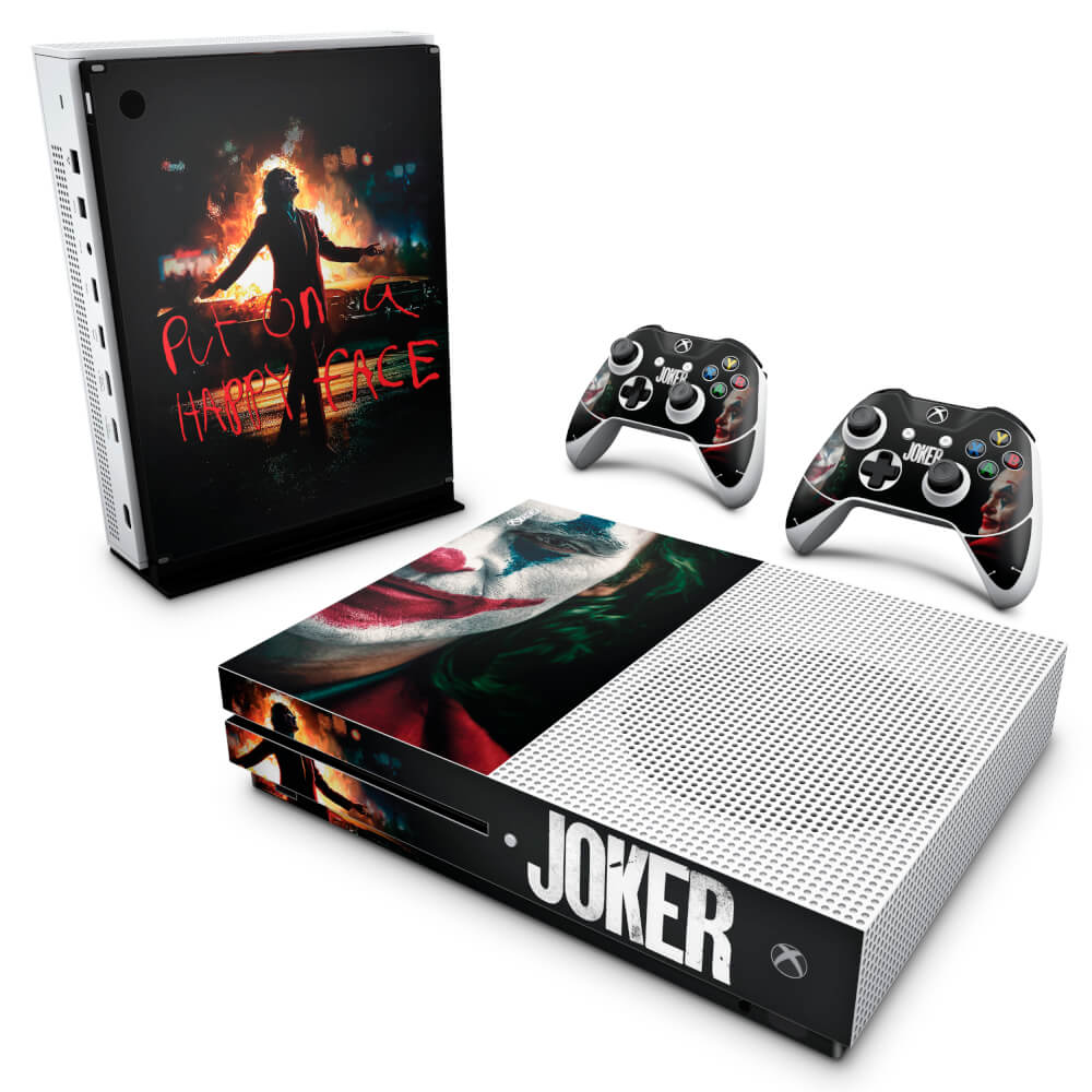 Skin Anti-rage Xbox One Slim - Joker Coringa Filme
