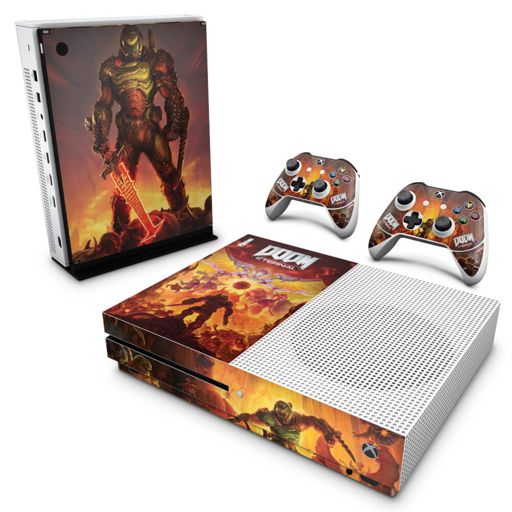 Skin Anti-rage Xbox One Slim - Doom Eternal