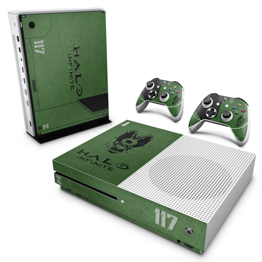 Skin Anti-rage Xbox One Slim - Halo Infinite