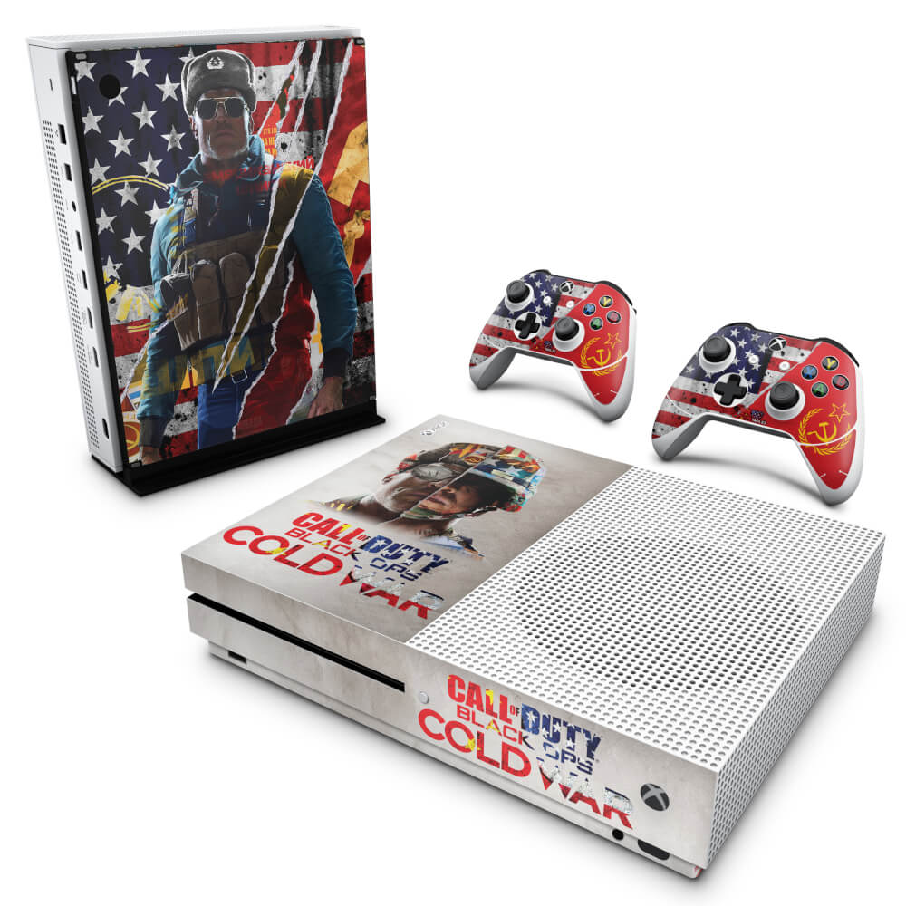 Skin Anti-rage Xbox One Slim - Call Of Duty Cold War