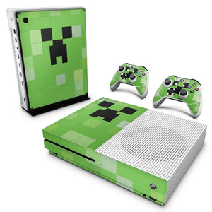 Skin Anti-rage Xbox One Slim - Creeper Minecraft