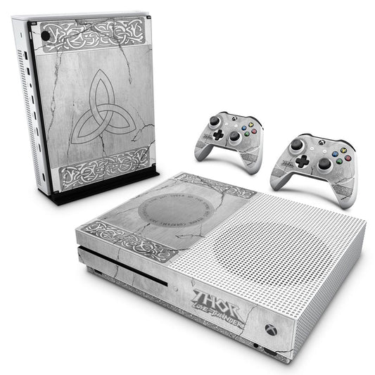 Xbox One Slim Skin Anti-Rage - Mjolnir Thor Amor e Trovão