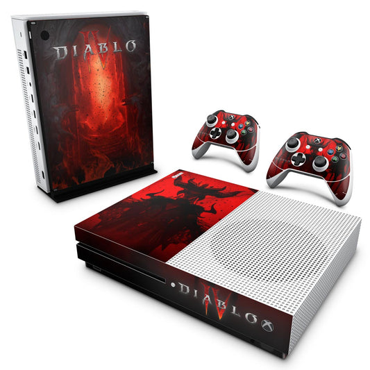 Xbox One Slim Skin Anti-Rage - Diablo IV 4