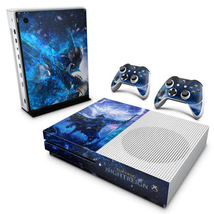 Skin Anti-rage Xbox One Slim -  Elden Ring Nightreign