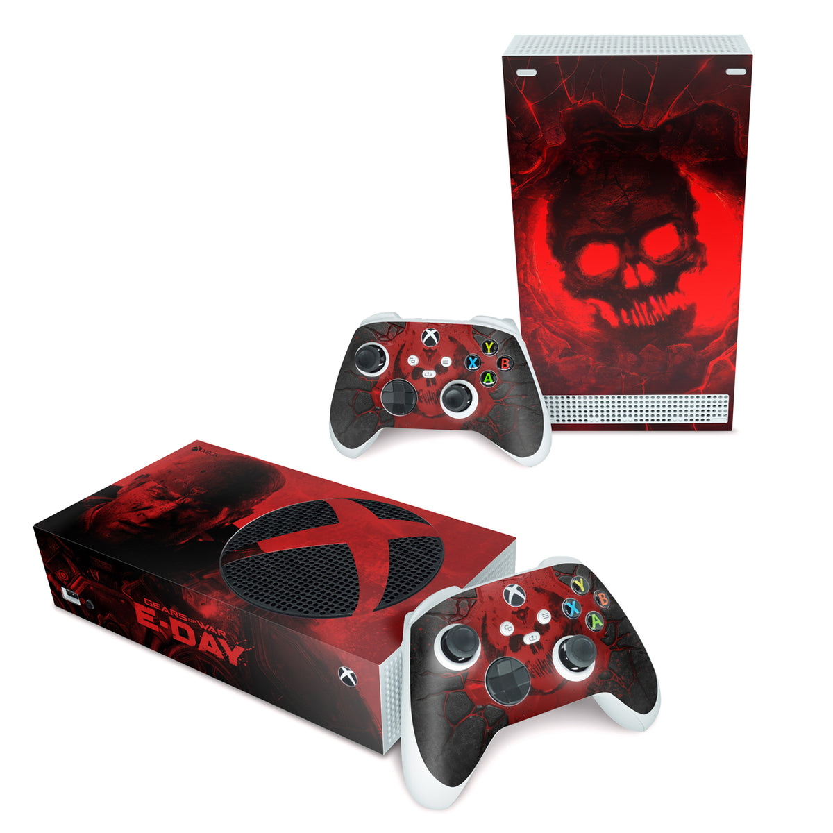 Xbox Series S Skin Anti-Rage Horizontal - Modelo 147