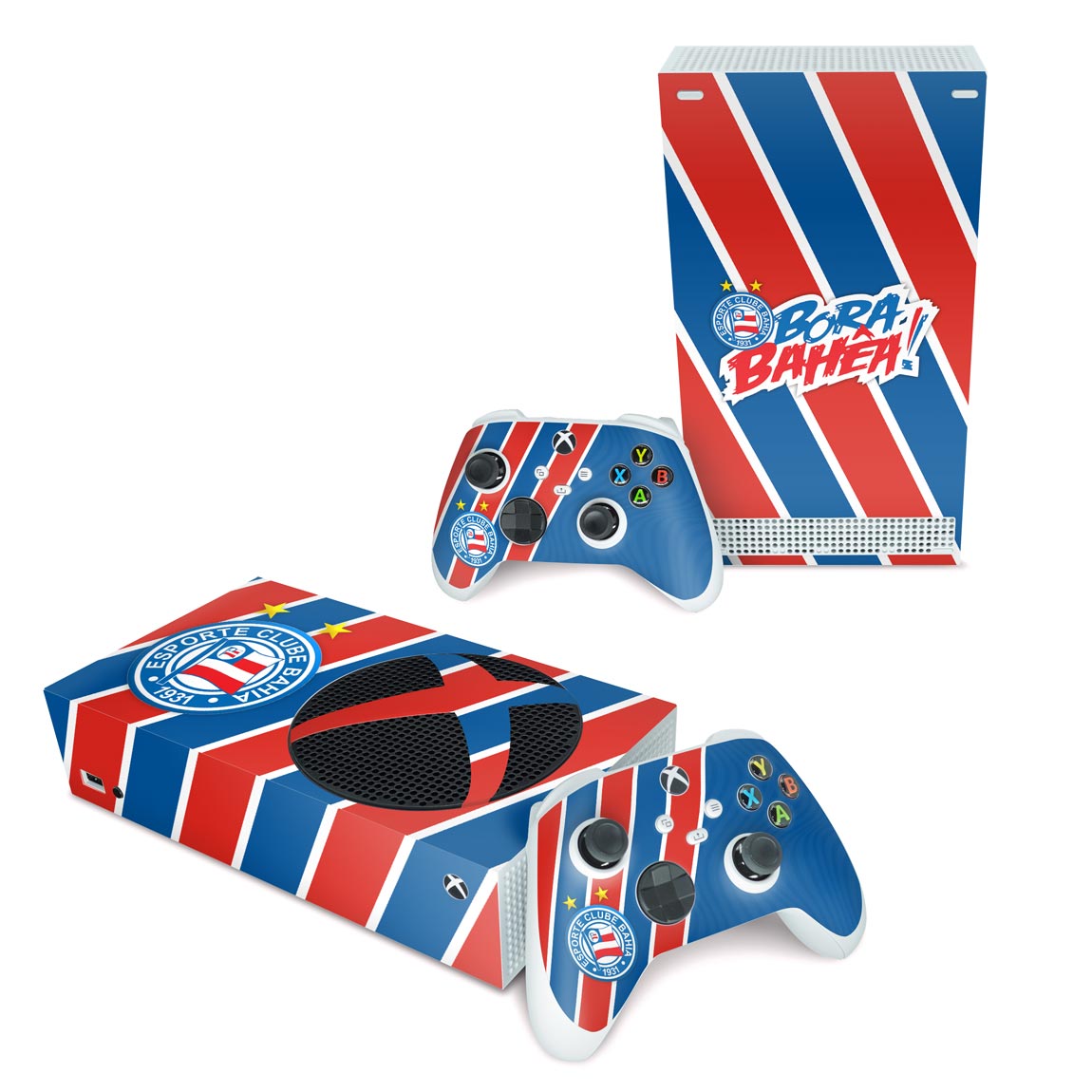 Xbox Series S Skin Anti-Rage Horizontal - Bahia B