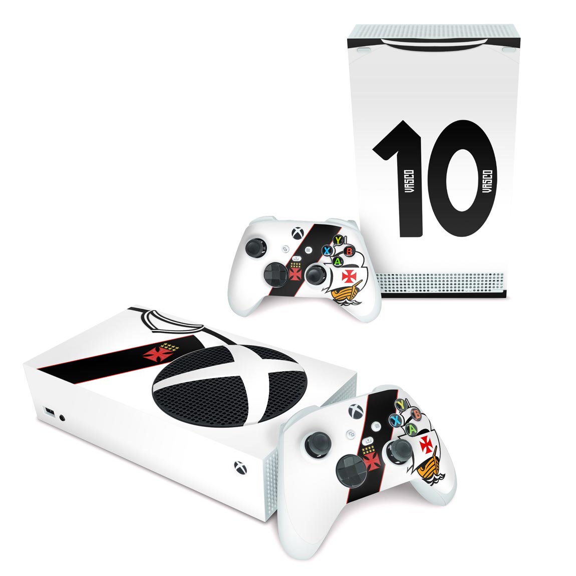Xbox Series S Skin Anti-Rage Horizontal - Vasco B