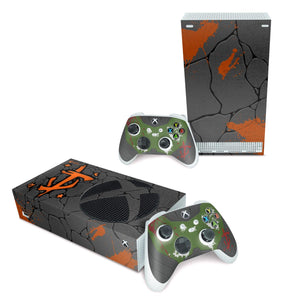 Skin Anti-Rage Xbox Series S Horizontal - Doom: The Dark Ages - Pop Arte Skins
