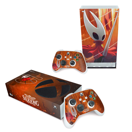 Xbox Series S Skin Anti-Rage Horizontal - Hollow Knight: Silksong