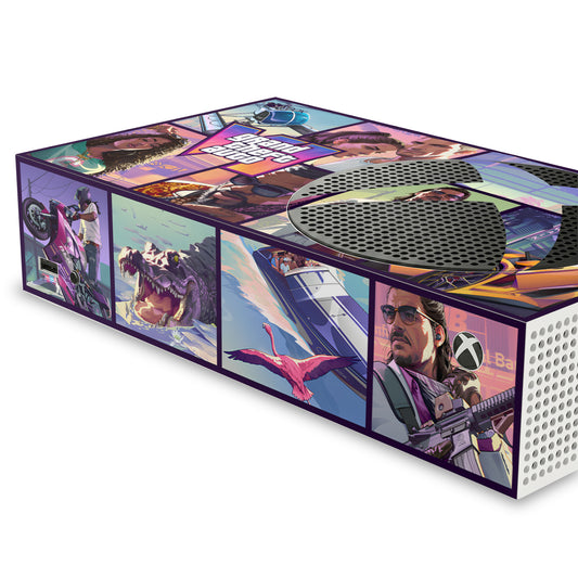 Xbox Series S Skin Anti-Rage Horizontal - GTA VI - Pop Arte Skins - foto 2
