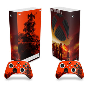 Skin Anti-Rage Xbox Series S Vertical - Battlefield 6