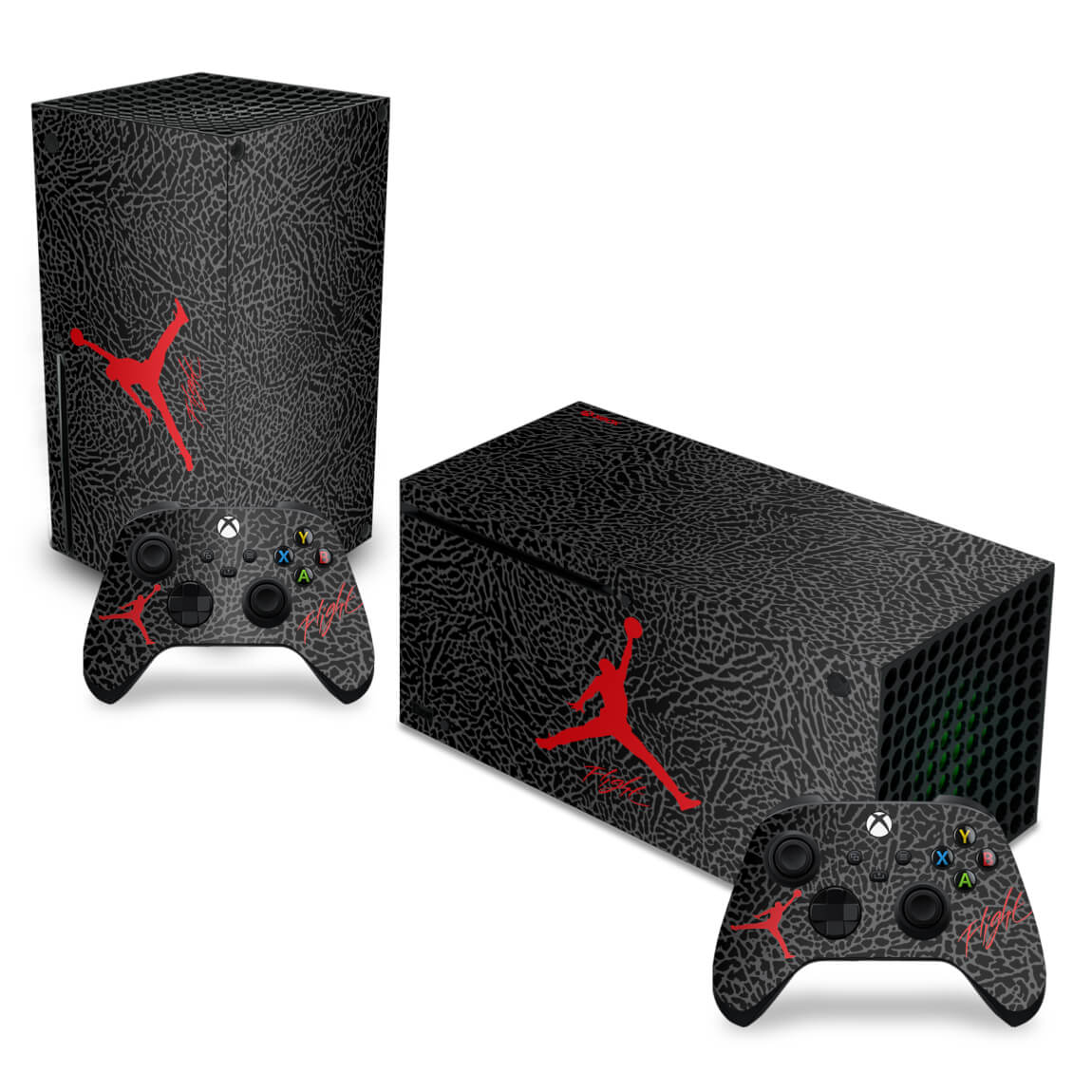 Skin Anti-Rage Xbox Series X Horizontal - Jordan Flight