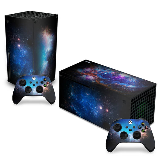 Skin Anti-Rage Xbox Series X Horizontal - Universo Cosmos