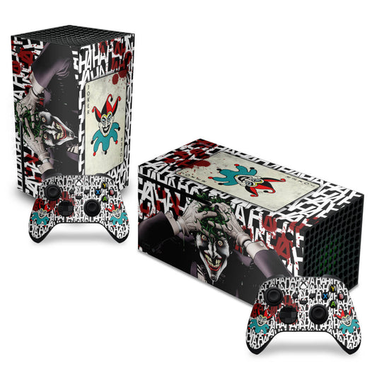 Skin Anti-Rage Xbox Series X Horizontal - Joker Coringa