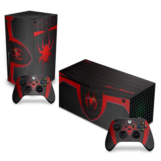 Skin Anti-Rage Xbox Series X Horizontal - Spider-Man: Miles Morales